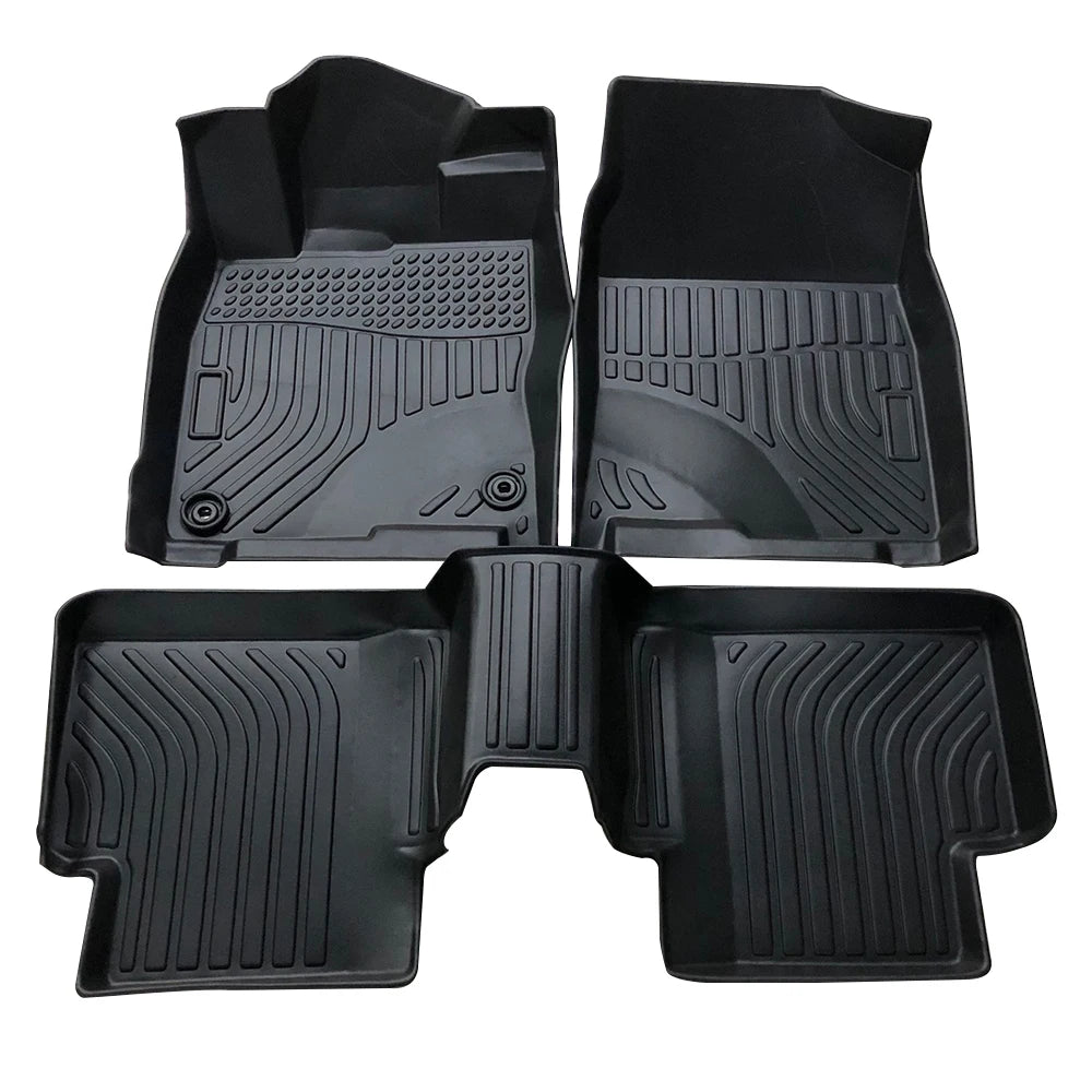 For Volkswagen SAGITAR 2019-2024  Car Waterproof Non-Slip Rubber Floor Mat TPE Car Accessorie