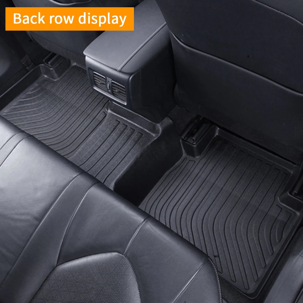 For Volkswagen SAGITAR 2019-2024  Car Waterproof Non-Slip Rubber Floor Mat TPE Car Accessorie