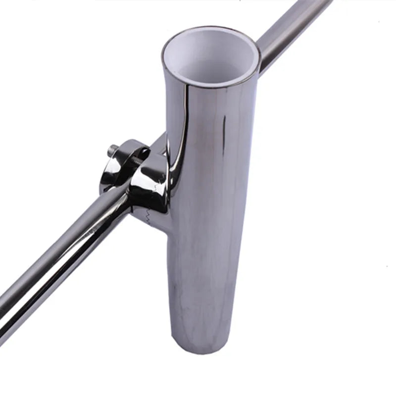 Boat Accessories Fishing Rod Holder Clamp Side Mount 7/8"-1" Rail Marine Boat Stainless Steel Rod Pole Bracket Tool