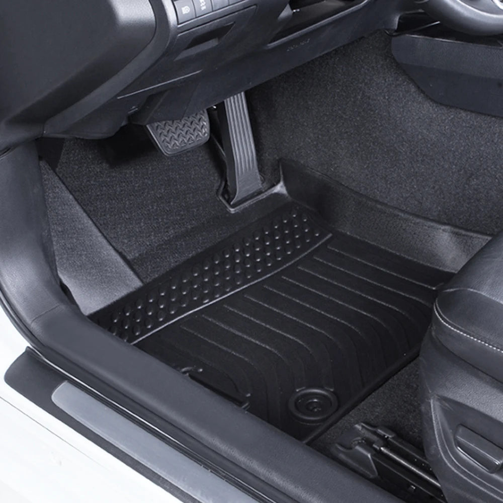 For Volkswagen SAGITAR 2019-2024  Car Waterproof Non-Slip Rubber Floor Mat TPE Car Accessorie