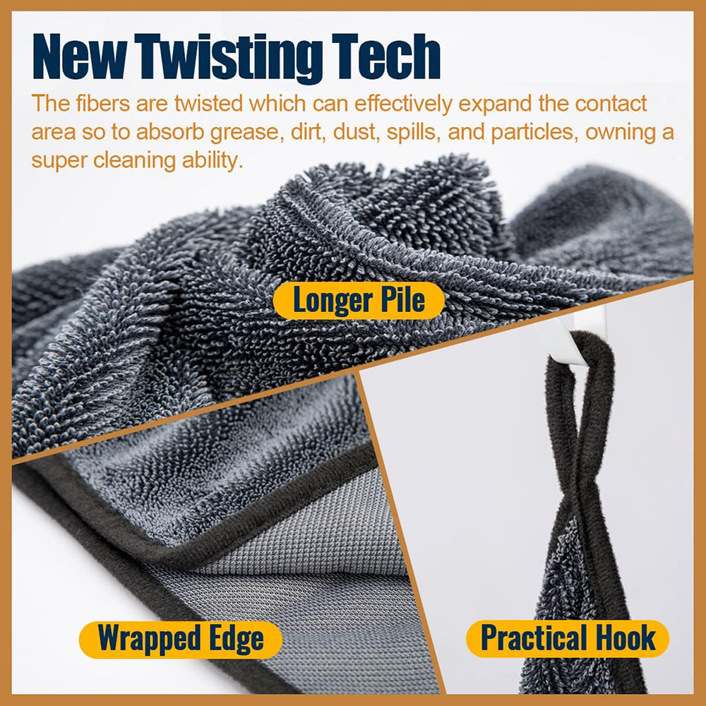 Bil Mikrofiberklut til nøye vask