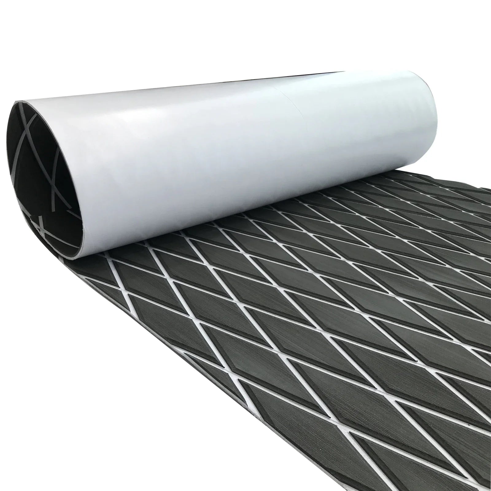 2400*600*6mm Thick Diamonds EVA Foam Flooring Pad Kayak Self-adhesive Non-slip Decking Sheet Mat Seadoo Marine Boat Accessories