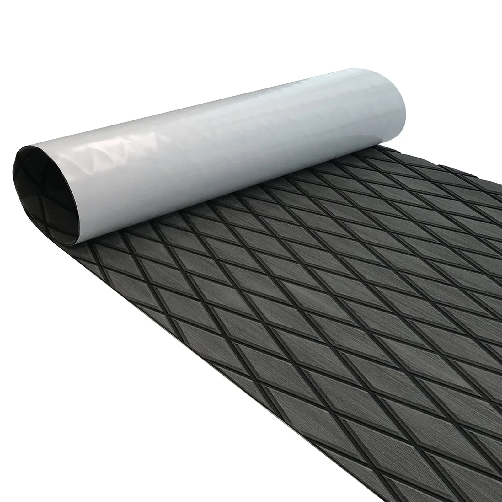 2400*600*6mm Thick Diamonds EVA Foam Flooring Pad Kayak Self-adhesive Non-slip Decking Sheet Mat Seadoo Marine Boat Accessories