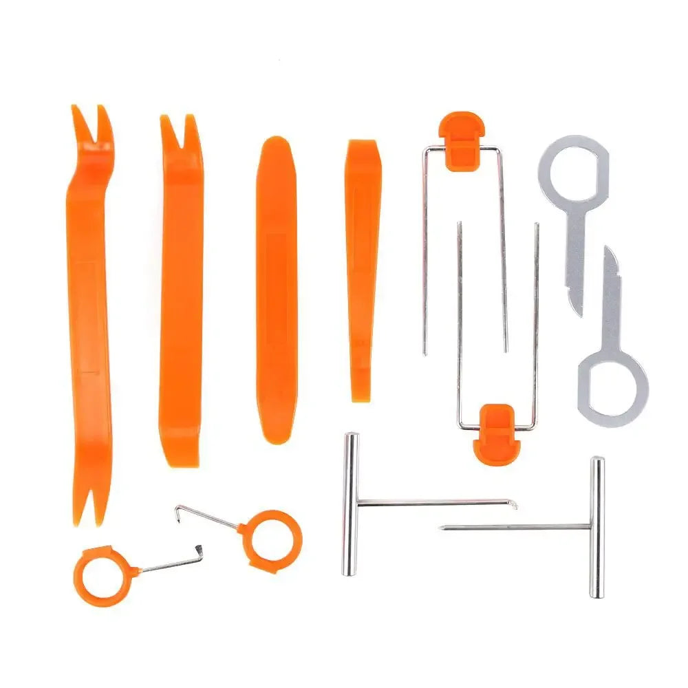 Auto Interior Trim Removal Tool Set Plastic Pry Bar Door Panel Interior Clip Rocker Crowbar for Car Audio Disassembly