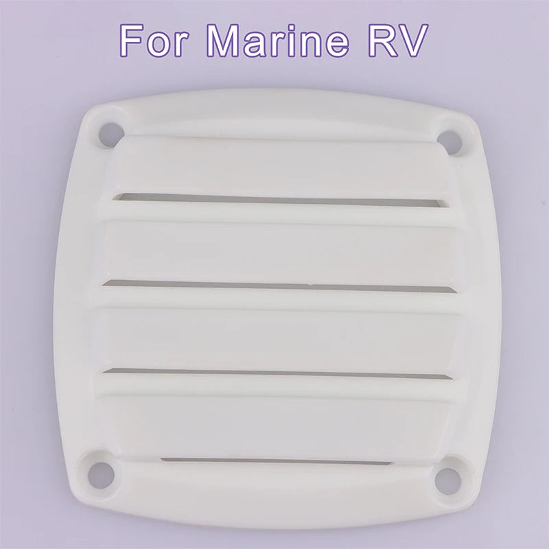1Pc Boat Louvered Vent Replace Square Air Vent Grill Ventilation Ducting Cover Outlet Vent for Marine RV