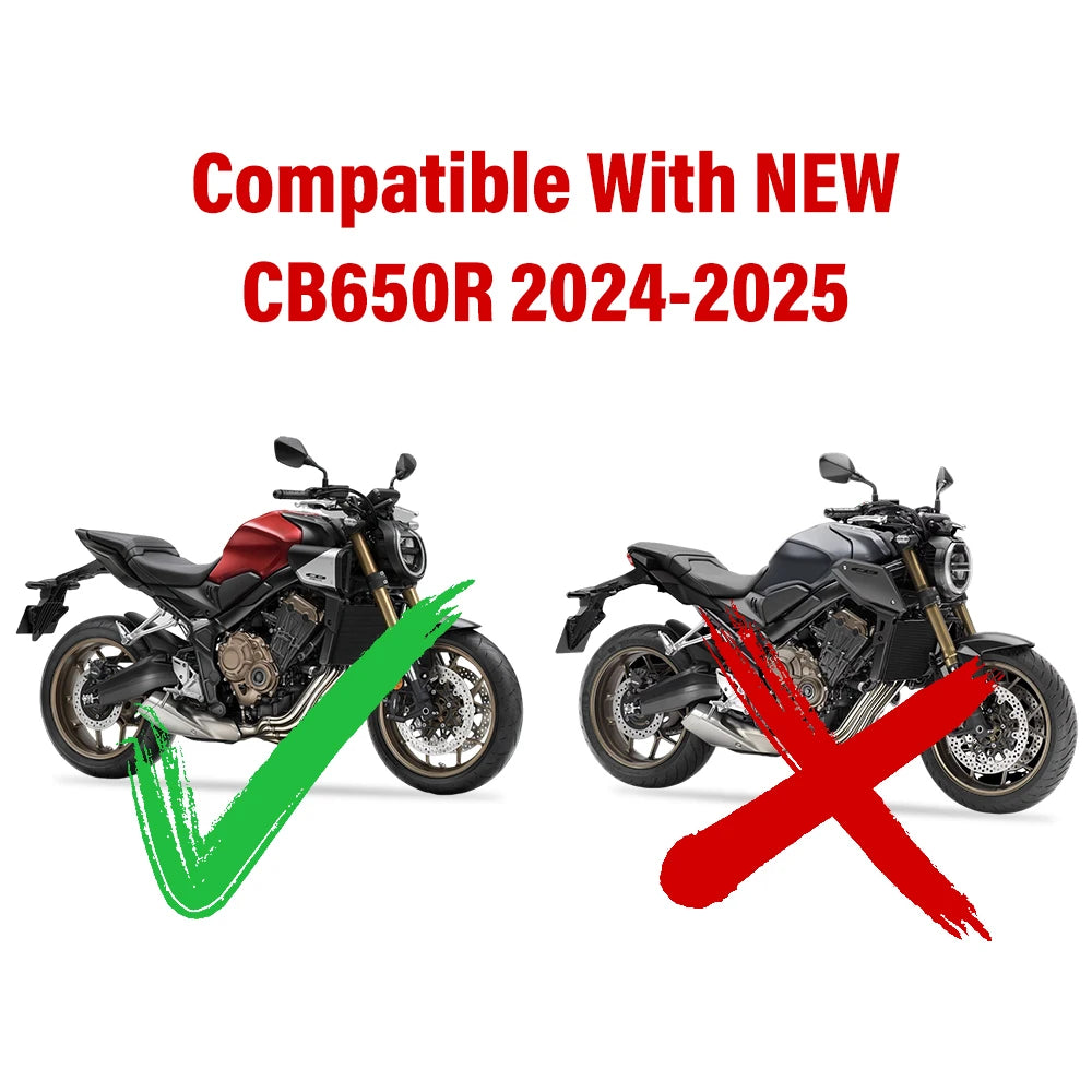 Motorcycle Pillion Rear Passenger Seat Cover Fairing Cowl Solo For Honda CB650R CBR650R CB CBR 650 R CBR650R CB650R 2024 2025