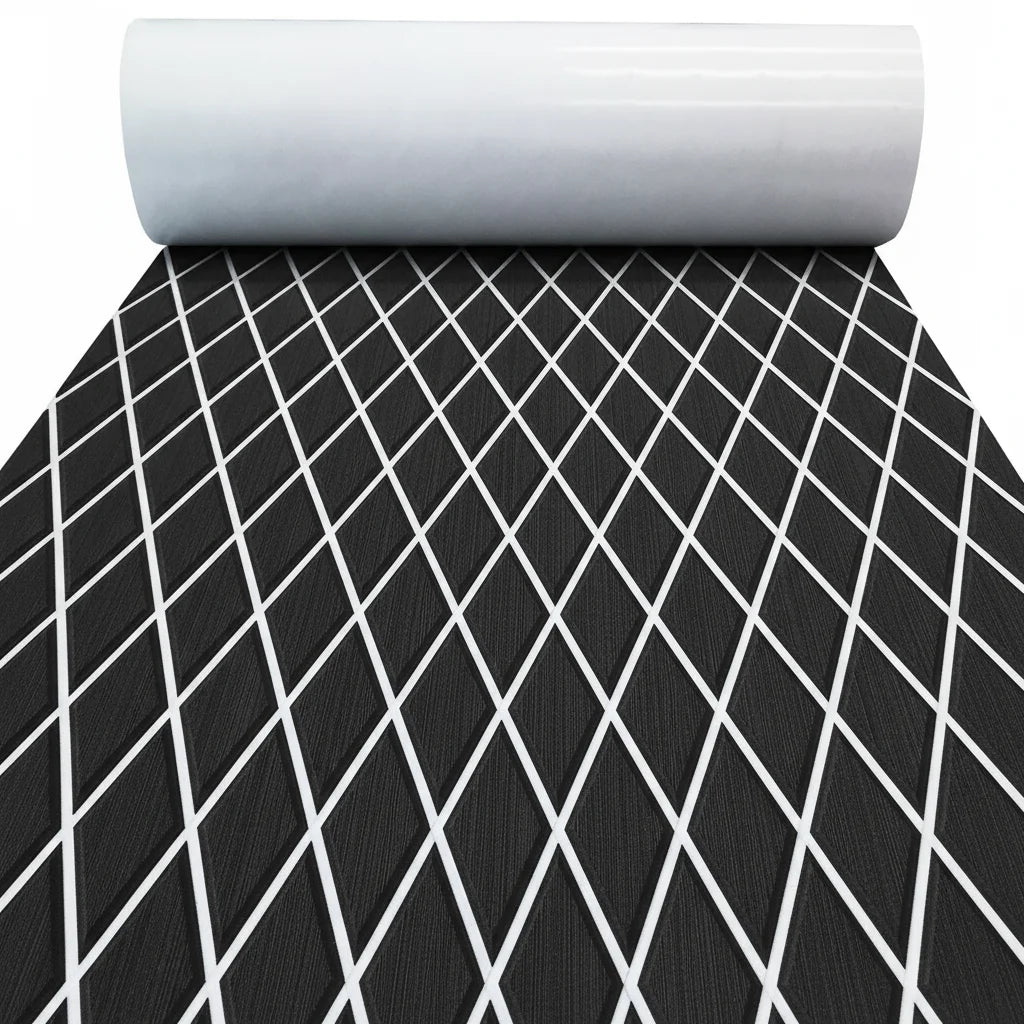 1900*700*6mm Self-Adhesive EVA Foam Decking Sheet Mat Boat Floor Deck Non-slip Pad for Motorboats RVs Yachts Kayaks Accessories