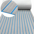 2400*450mm Eva Foam Faux Teak Boat Deck Mat Sheet Teak Yacht Marine Floor Waterproof Pontoon Brown Black Flooring MotorBoats