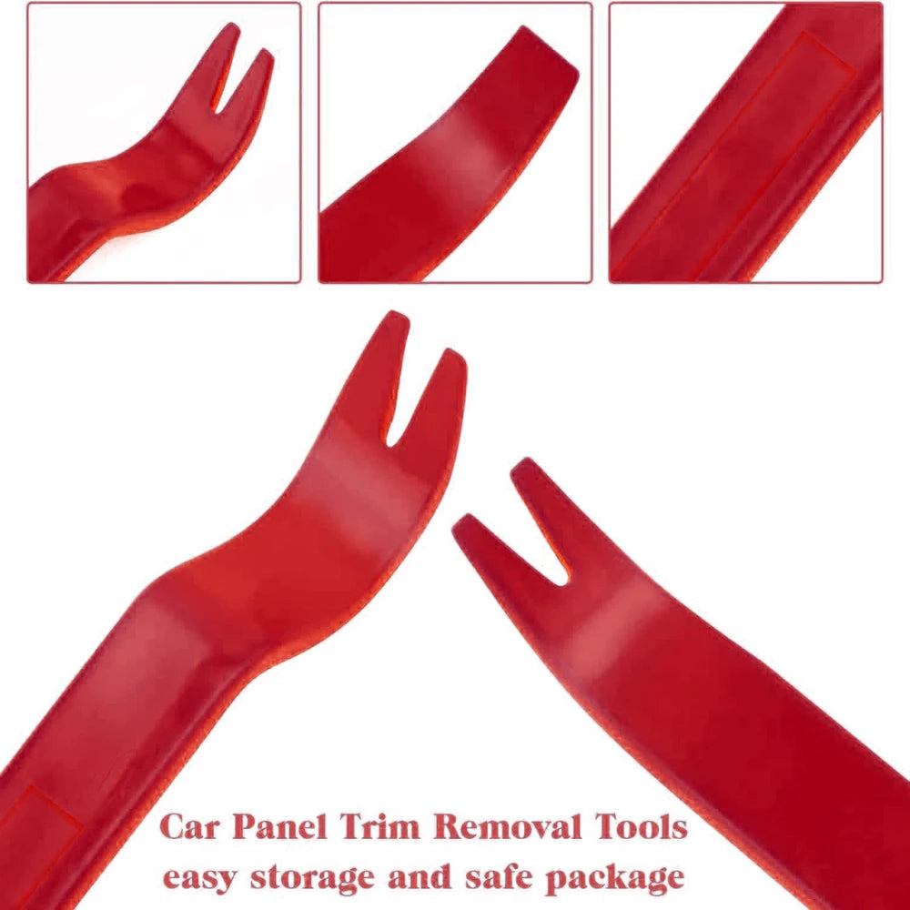 9/5/4Pcs Car Trim Removal Tools and Multifunctional Seal Removal Set for Auto Door Panel Clip Remover Pry Bar Set