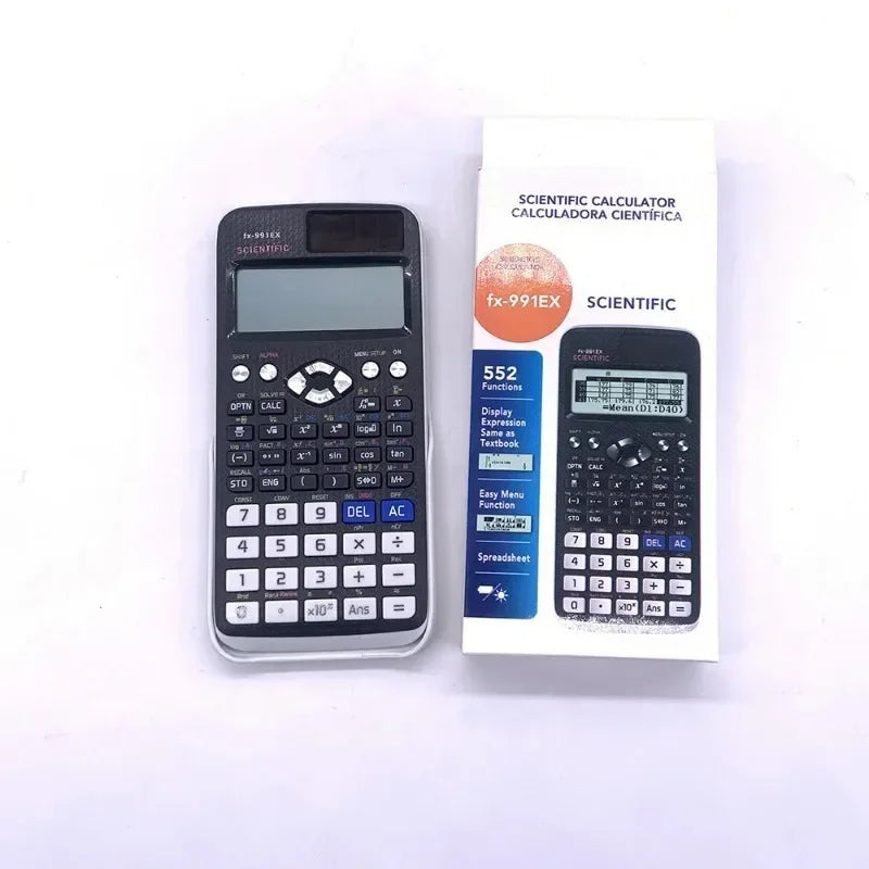 Advanced Scientific Calculator 552 Functions Complex Numbers Statistics Vectors for Engineers and Math Students