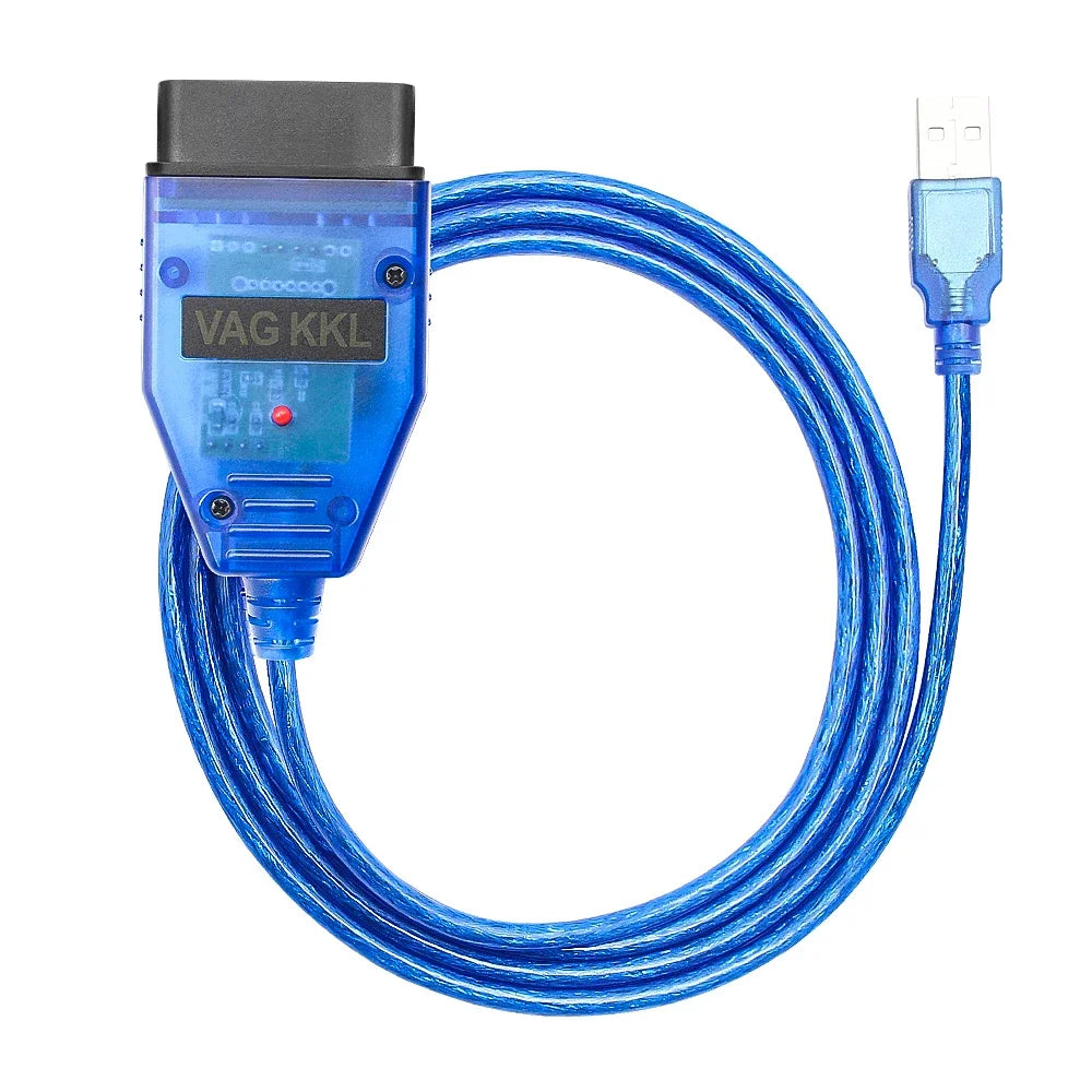 FT232RL VAG409.1 OBD2 Diagnostic Cable – VAG KKL 409.1 for VW Audi Seat Skoda (USB Chip Tuning & ECU Programming)