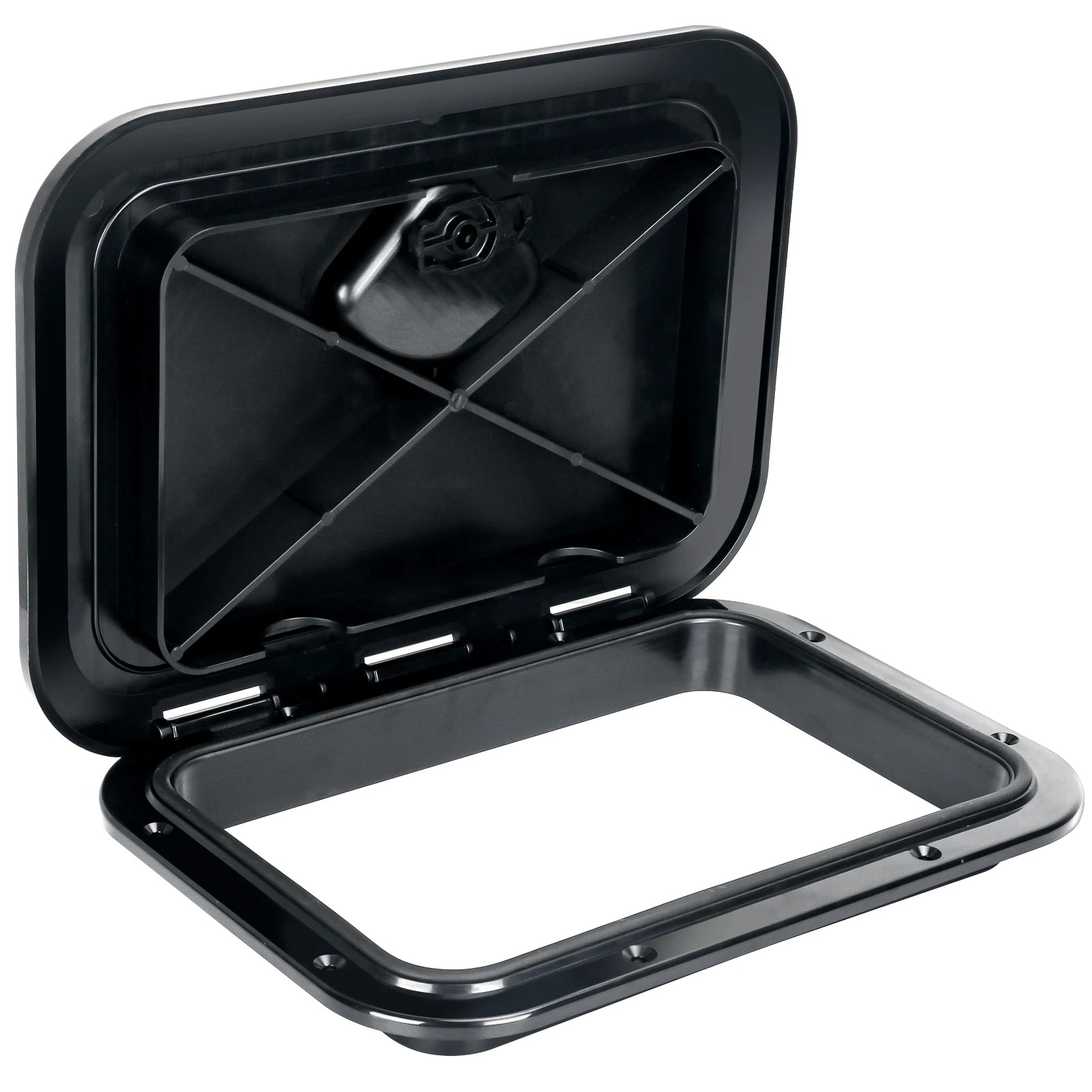 ABS Deck Access Hatch Cover, Waterproof Anti-UV, Non-Skid Inspection, Marine Boat, Yacht, RV, 15x11"