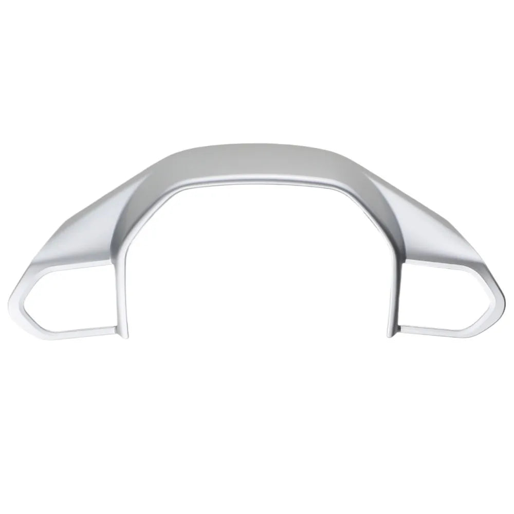 For Peugeot 208 E208 2020-2024 ABS Carbon Fiber Steering Wheel Cover Trim Sticker Decoration Auto Interior Accessory