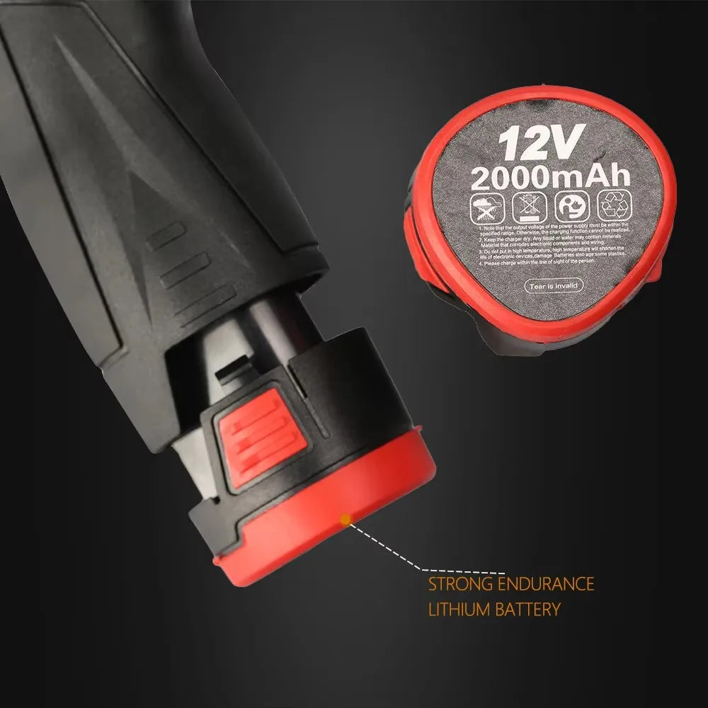 SPTA LD101 Cordless Mini Car Polisher,12V Micro Cordless Scratches Killer RO/DA Mini Car Polisher for Polishing and Cleaning