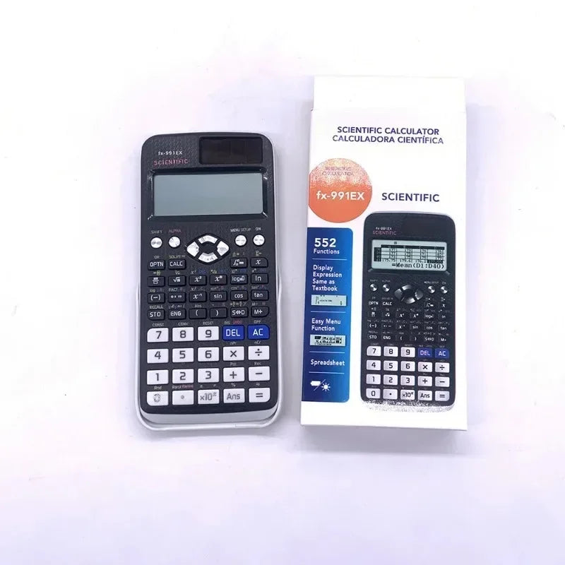 Advanced Scientific Calculator 552 Functions Complex Numbers Statistics Vectors for Engineers and Math Students