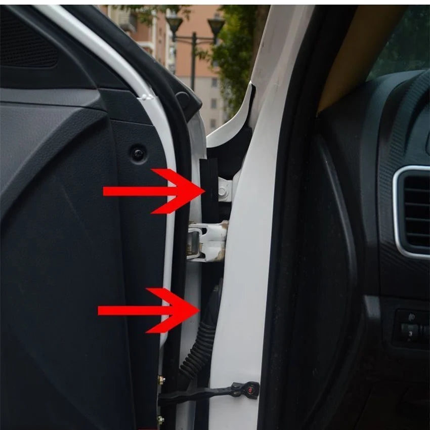 Universal Car A-pillar Sealing Strip Sound Insulation Waterproof Dustproof Rubber Seal For Car Door Accessories
