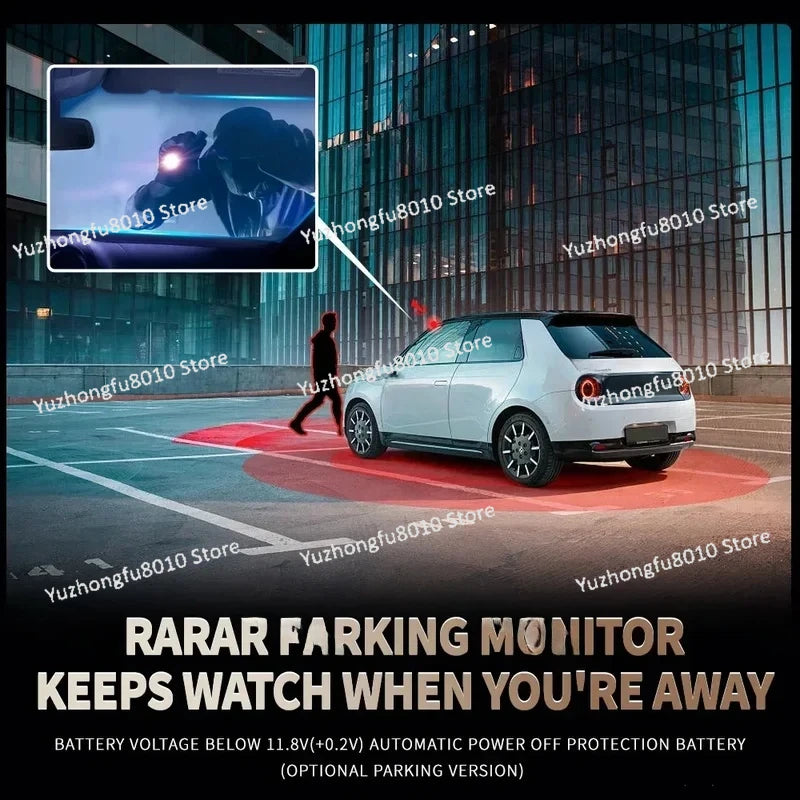 M10Max 2K 1440P Cam Car DVR 4CH 360 Camera 24H Parking Monitor & GPS Night Auto Video Recorder 256Gmax