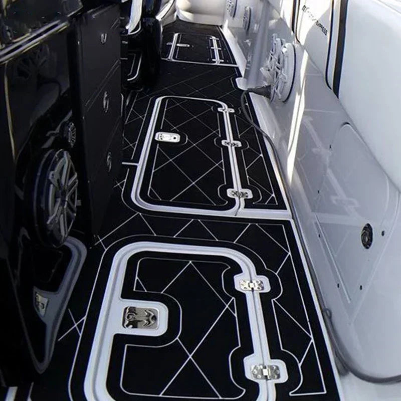 1900*700*6mm Self-Adhesive EVA Foam Decking Sheet Mat Boat Floor Deck Non-slip Pad for Motorboats RVs Yachts Kayaks Accessories