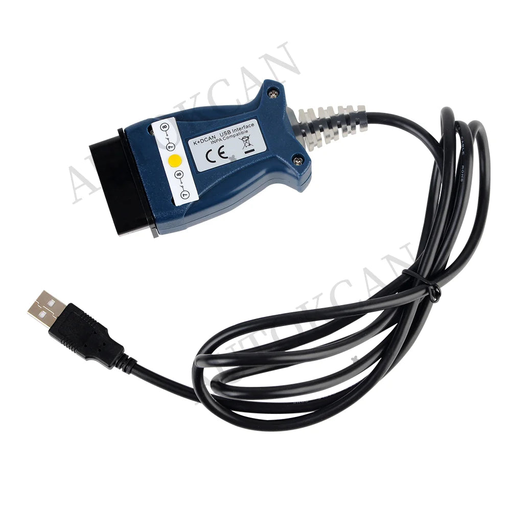 For INPA K DCAN FTDI USB OBDII Diagnostic Interface For B_MW Series e60 K+CAN K-Line OBD2 Car Diagnostic Tool