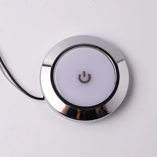 12V Touch Lamp RV Interior Ceiling LED Light with Dimmer Switch Car Interior Led Round Light RV Indoor Roof Lamp For Camper Boat