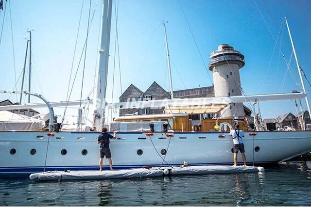 FLytende plattform til Båt & Brygge