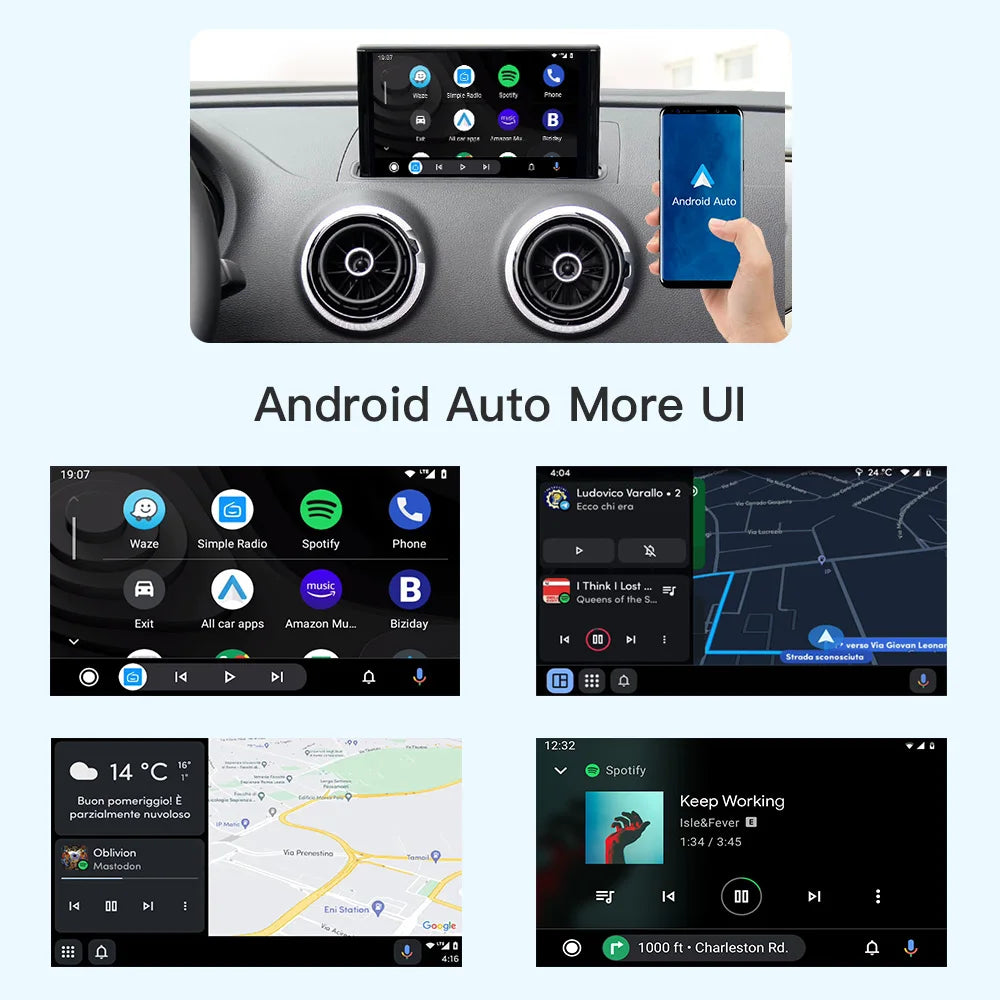 Carplay skjerm