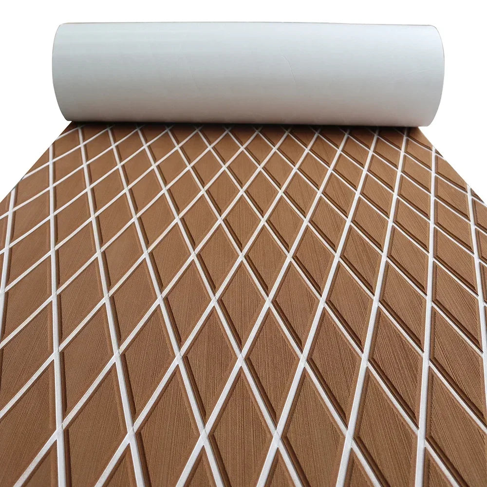 1900*700*6mm Self-Adhesive EVA Foam Decking Sheet Mat Boat Floor Deck Non-slip Pad for Motorboats RVs Yachts Kayaks Accessories