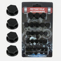 30pcs Motorcycle Engine Screw Cap Bolt Topper Cover Trim Set Universal for Honda Suzuki Kawasaki Moto Replaceable Accessories