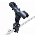 Fishing Rod Holder for Kayak Marine Boat PVC Inflatable Boat Hand Rail Dinghy Raft Boat Fishing Rod Holder on Sliding Rail