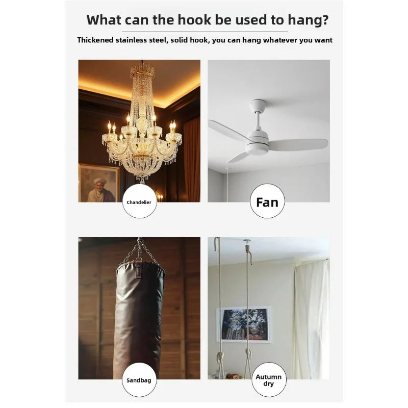 10pcs M6 M5 M8 Oval Eye Board Marine Deck Buckle Staple Boat Shade Sail Mounting Fastening Set-304 Marine Grade Stainless Steel