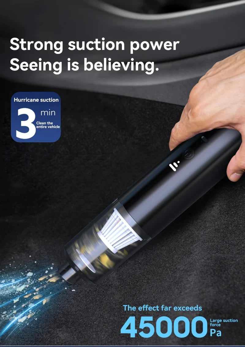 Praktisk støvsuger bil