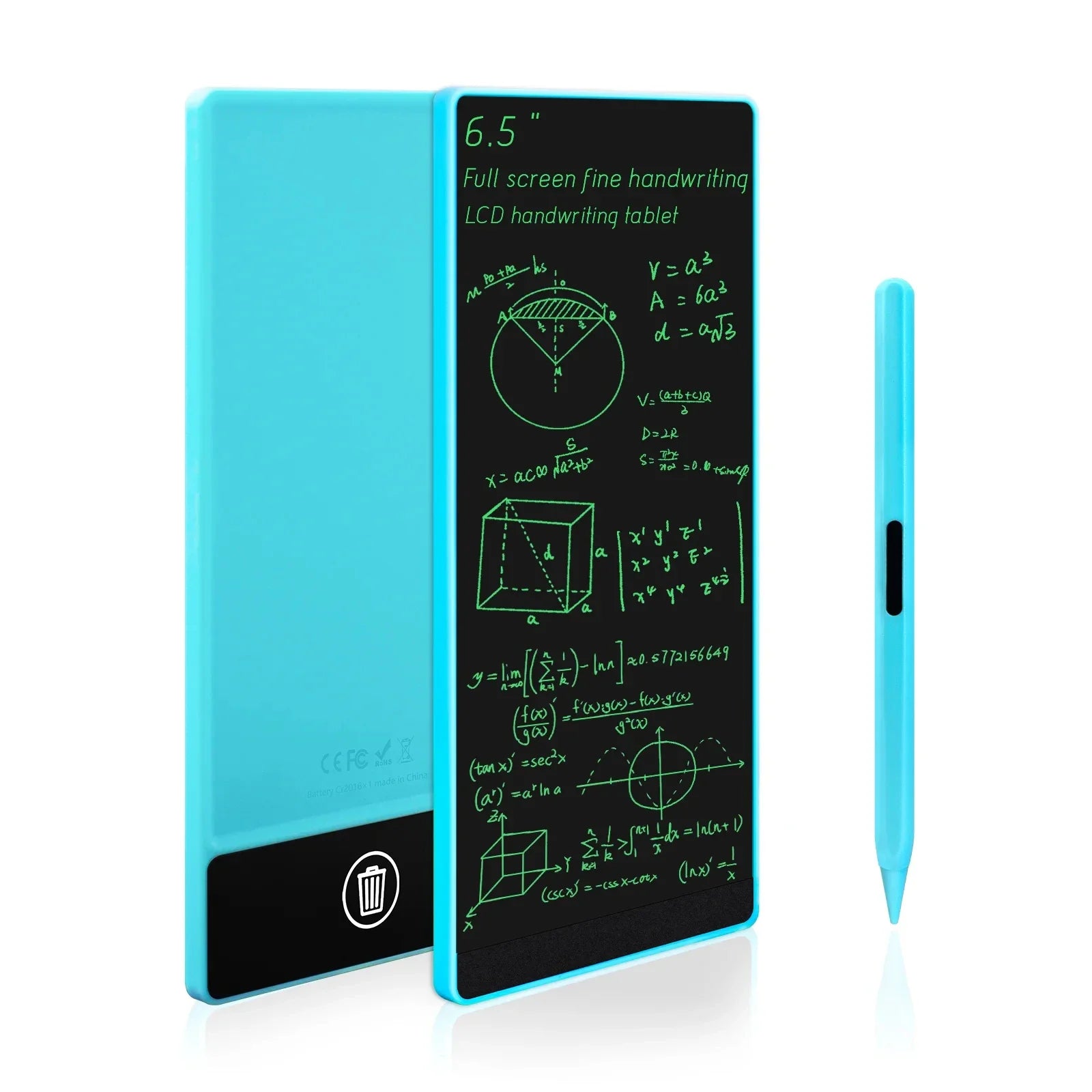 6.5 Inch Full Screen LCD Writing Tablet — New Superfine Handwriting Drawing Board Electronic Superfine Notepads Educational