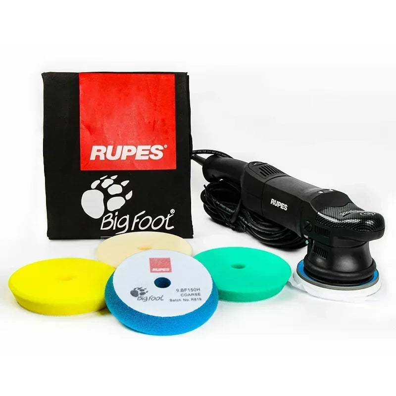 RUPES LHR15ES DA 15 mm Big Foot Random Orbital Dual Action Car Detailing Polishers