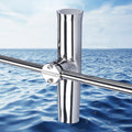 Boat Accessories Fishing Rod Holder Clamp Side Mount 7/8"-1" Rail Marine Boat Stainless Steel Rod Pole Bracket Tool