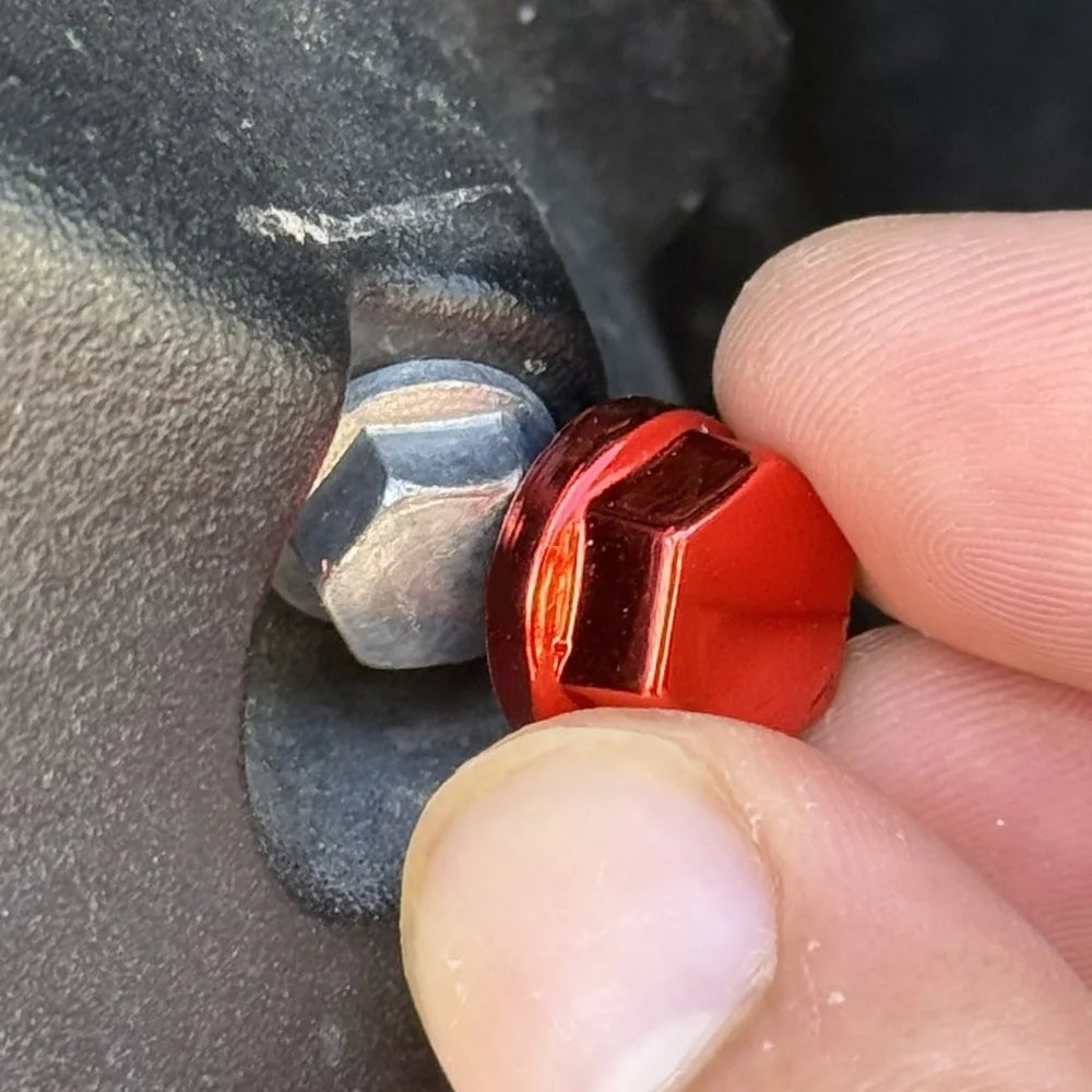 30pcs Motorcycle Engine Screw Cap Bolt Topper Cover Trim Set Universal for Honda Suzuki Kawasaki Moto Replaceable Accessories