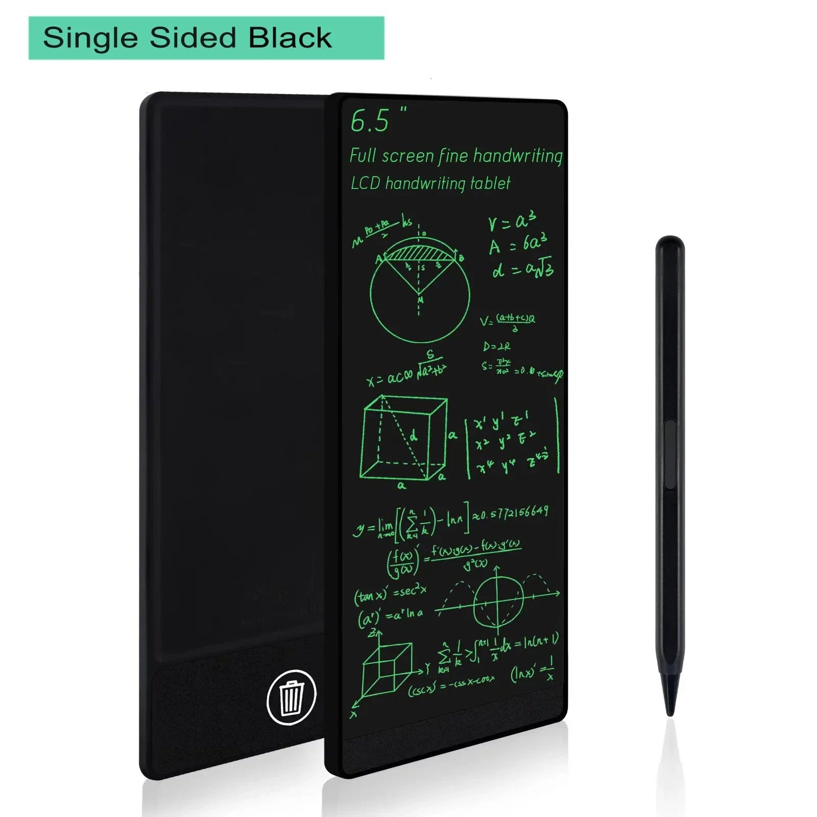 6.5 Inch Full Screen LCD Writing Tablet — New Superfine Handwriting Drawing Board Electronic Superfine Notepads Educational