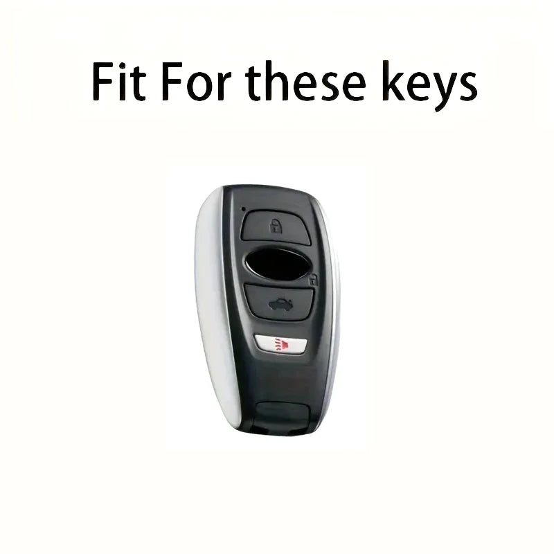Black Warrior Style TPU Car Key Case Cover For Subaru Ascent Crosstrek XV BRZ Forester Impreza Legacy Outback Accessories