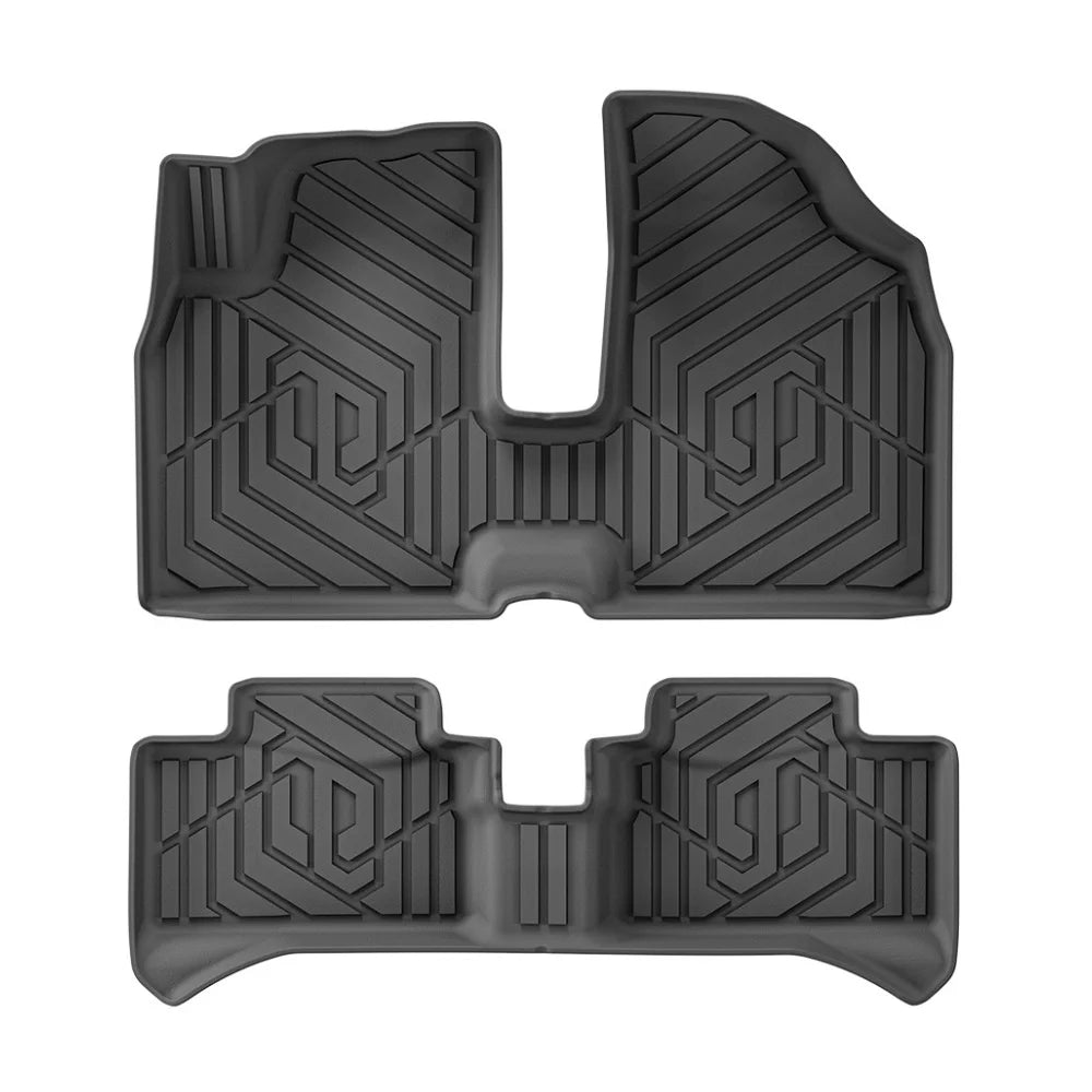 for Leapmotor T03 EV 2024 2025 2026 Car Floor Mats Trunk Pad TPE 3D Foot Mat Odorless Tray Anto Accessories Black