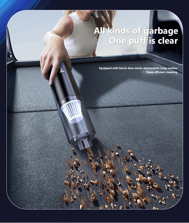 Praktisk støvsuger bil