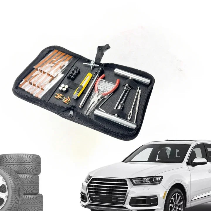 New 33/45Pcs AutoTire Repair Kit Tire Repair Kit Auto Bike Tire Repair Puncture Plug Garage Car Accessories