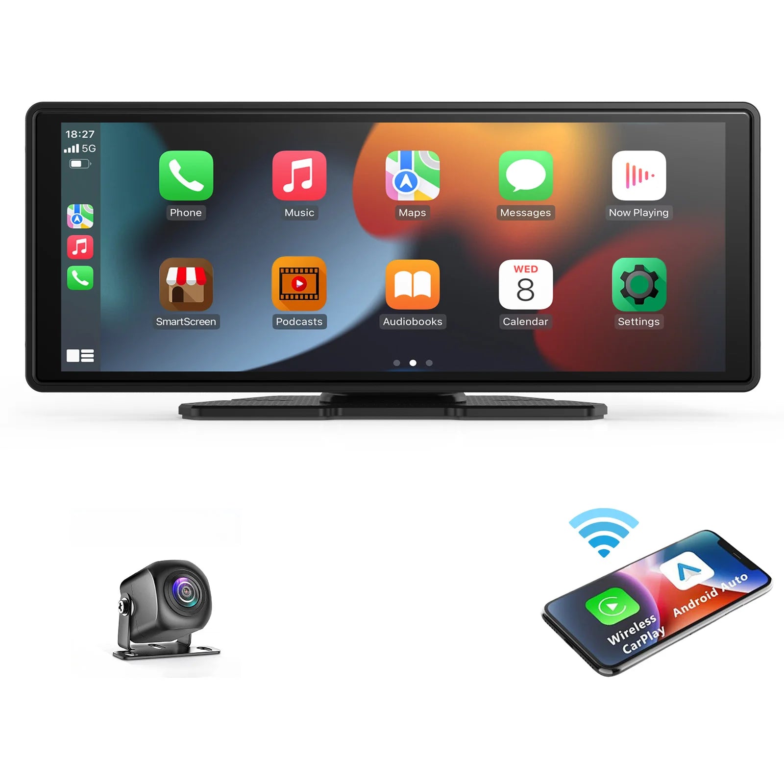 Carplay skjerm stor