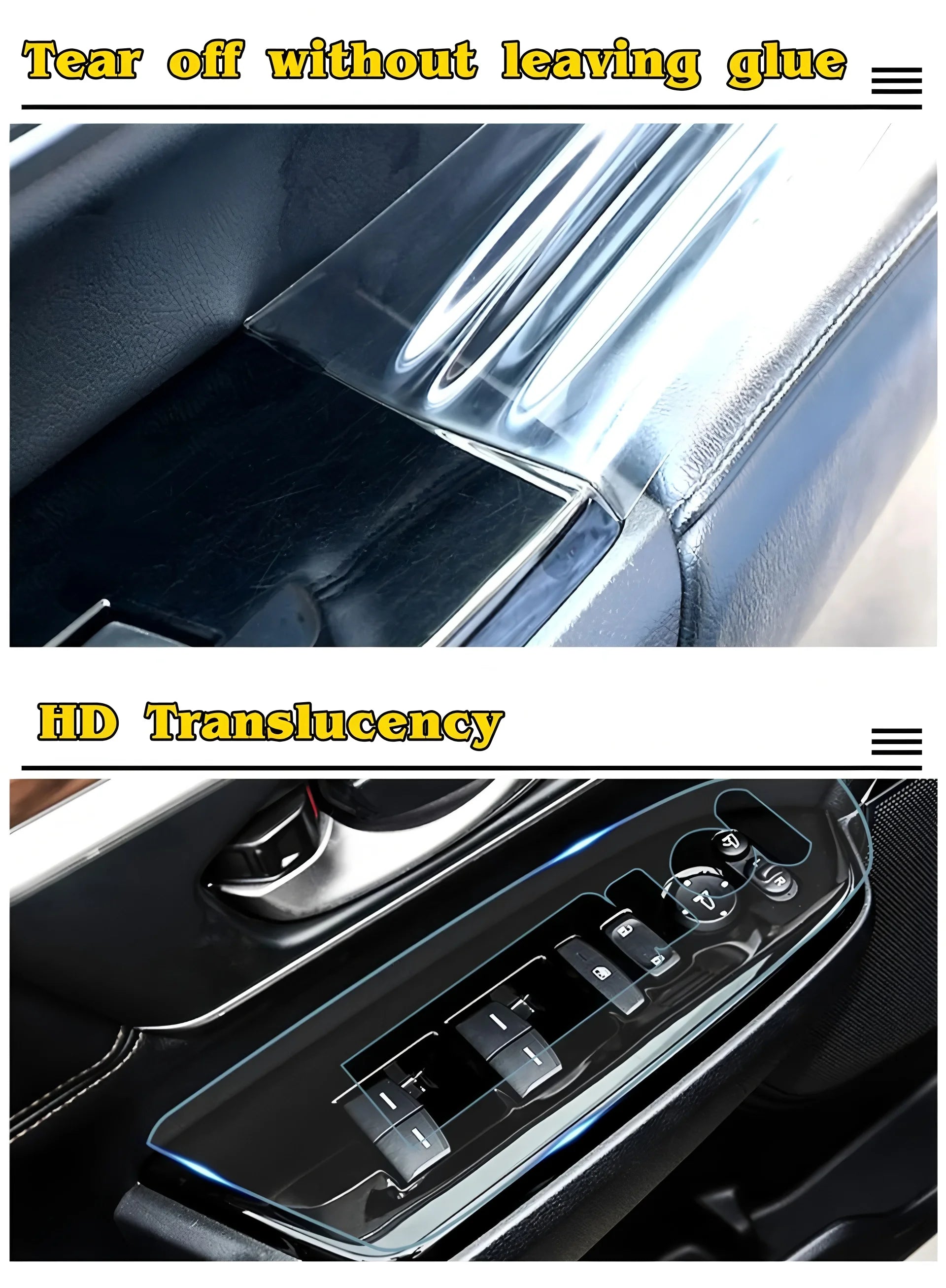 For Peugeot 2008 22-25 models Dashboard Multimedia GPS Navigation Transparent Anti-Scratch Protection Film Modification