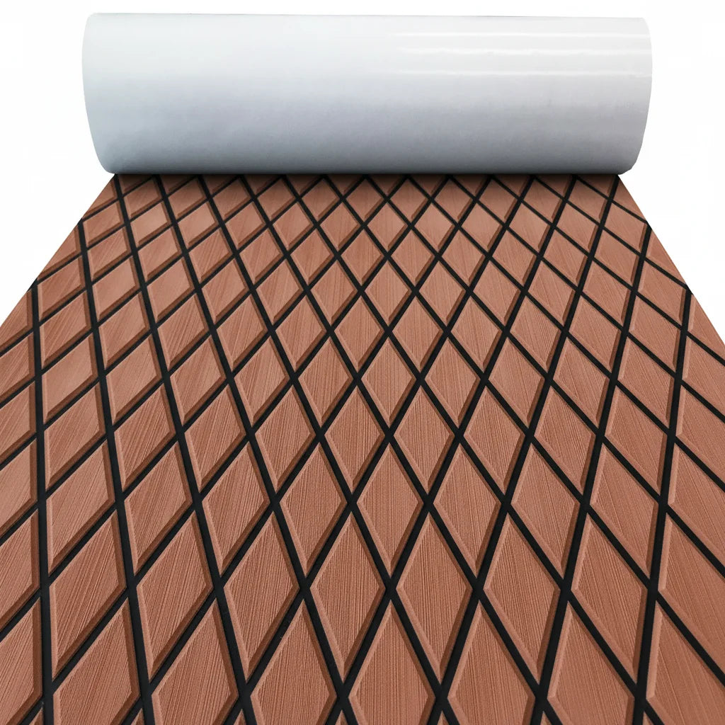 1900*700*6mm Self-Adhesive EVA Foam Decking Sheet Mat Boat Floor Deck Non-slip Pad for Motorboats RVs Yachts Kayaks Accessories
