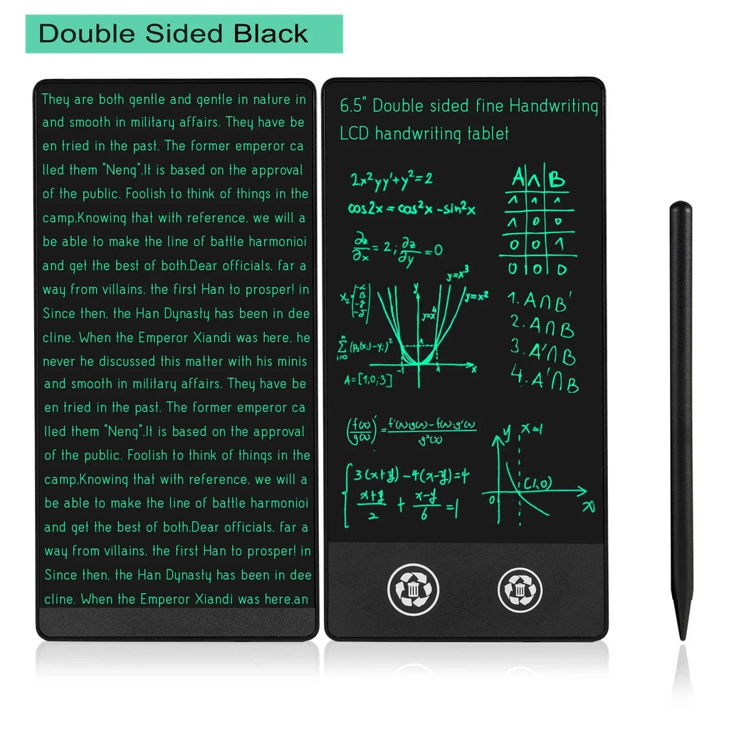 6.5 Inch Full Screen LCD Writing Tablet — New Superfine Handwriting Drawing Board Electronic Superfine Notepads Educational